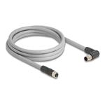 M12 Cable L-coded 5 pin male right angle, M12 Cable L-coded 5 pin male right angle 80548