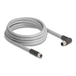 M12 Cable L-coded 5 pin male right angle, M12 Cable L-coded 5 pin male right angle 80549