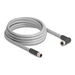 M12 Cable L-coded 5 pin male straight to, M12 Cable L-coded 5 pin male straight to 80544