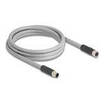 M12 Cable L-coded 5 pin male to female P, M12 Cable L-coded 5 pin male to female P 80539