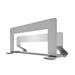Macally stojan Vertical laptop stand - Silver Aluminium VCSTANDA