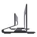 Macally stojan Vertical laptop stand - Space Gray Aluminium VCSTAND