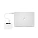 Macally USB-C to USB-A adaptér 2pack - Silver Aluminium UCUAF2