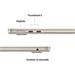 MacBook Air 13" Apple M4 10C CPU 10C GPU 16GB 512GB Starlight SK MW103SL/A