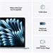 MacBook Air 13" Apple M4 10C CPU 8C GPU 16GB 256GB Sky Blue SK MC6T4SL/A