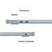 MacBook Air 13" Apple M4 10C CPU 8C GPU 16GB 256GB Sky Blue SK MC6T4SL/A