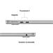 MacBook Air 13" Apple M5 10C CPU 10C GPU 16GB 1TB Strieborný SK MDH84SL/A