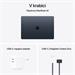 MacBook Air 15" Apple M4 10C CPU 10C GPU 16GB 256GB Midnight SK MW1L3SL/A