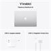 MacBook Air 15" Apple M4 10C CPU 10C GPU 16GB 256GB Silver SK MW1G3SL/A