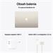 MacBook Air 15" Apple M4 10C CPU 10C GPU 16GB 512GB Starlight SK MW1K3SL/A