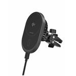 MAGNETICKÝ DRŽÁK DO VENTILACE AUTA SWISSTEN MagRide S BEZDRÁTOVÝM NABÍJENÍM Qi2 15W (kompatibilní s MagSafe) 65010612