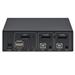 Manhattan DP přepínač, 2-Port DisplayPort KVM Switch, 4K@60Hz, černá 153546
