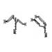 Manhattan Dual Mount, Two gas-spring jointed arms, for two 17" to 32" monitors 461597