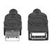 Manhattan Hi-Speed USB Extension Cable A-A M/F 1,8m black