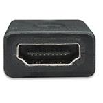 Manhattan kábel, AV, HDMI(1.3) M/F predlžovací, 1.8m, čierny, plast 392020