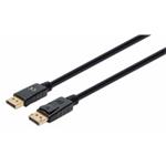 Manhattan kabel DisplayPort 1.4, DisplayPort Male na Male, 1m, černá 355568