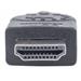 MANHATTAN kabel HDMI Male to DVI-D 24+1 Male, Dual Link, Black, 1,8m 372503