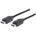 MANHATTAN kabel High Speed HDMI 4K, 3D, Male to Male, stíněný, černý, 5m 306133
