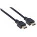 Manhattan kábel pre monitory HDMI/HDMI V2.0 M/M Ethernet 1m čierny 353922