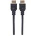 Manhattan kábel pre monitory HDMI/HDMI V2.0 M/M Ethernet 5m čierny 353953