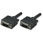 MANHATTAN kabel SVGA k monitoru, HD15 Male / HD15 Male, 1.8m, Black 311731