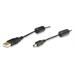 Manhattan kábel, USB 2.0 A/Mini-B(4pin), 1.8m, čierny, retail