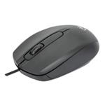 MANHATTAN Myš Comfort II, USB optická, 1000 dpi, bílá