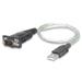 MANHATTAN převodník z USB na sériový port (USB AM / DB9M, RS232), blistr 205146