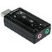 Manhattan Sound card Hi-Speed USB virtual 3D 7.1 with volume control 152341