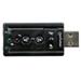 Manhattan Sound card Hi-Speed USB virtual 3D 7.1 with volume control 152341