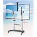 MANHATTAN stojan TV (60" to 100"), Low-Profile TV Wall Mount, hliníková konstrukce, černo-stříbrná 461672