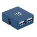 MANHATTAN USB 2.0 Micro Hub, 4 Ports, Bus Power 160605