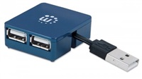 MANHATTAN USB 2.0 Micro Hub, 4 Ports, Bus Power 160605
