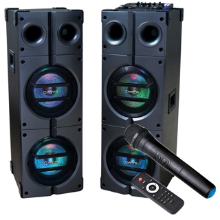 MANTA Karaoke reproduktory 80W BT ORACLE SPK5015