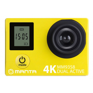 MANTA Športová kamera 4K WiFi DUAL ACTIVE MM9358