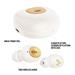 MARLEY Champion TWS - Signature Cream, BT sluchátka do uší s dobíjecím pouzdrem 846885010440