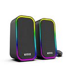 Marvo reproduktory HAVOC 20BK, 6W, čierne, podsvietené SG-285 BK