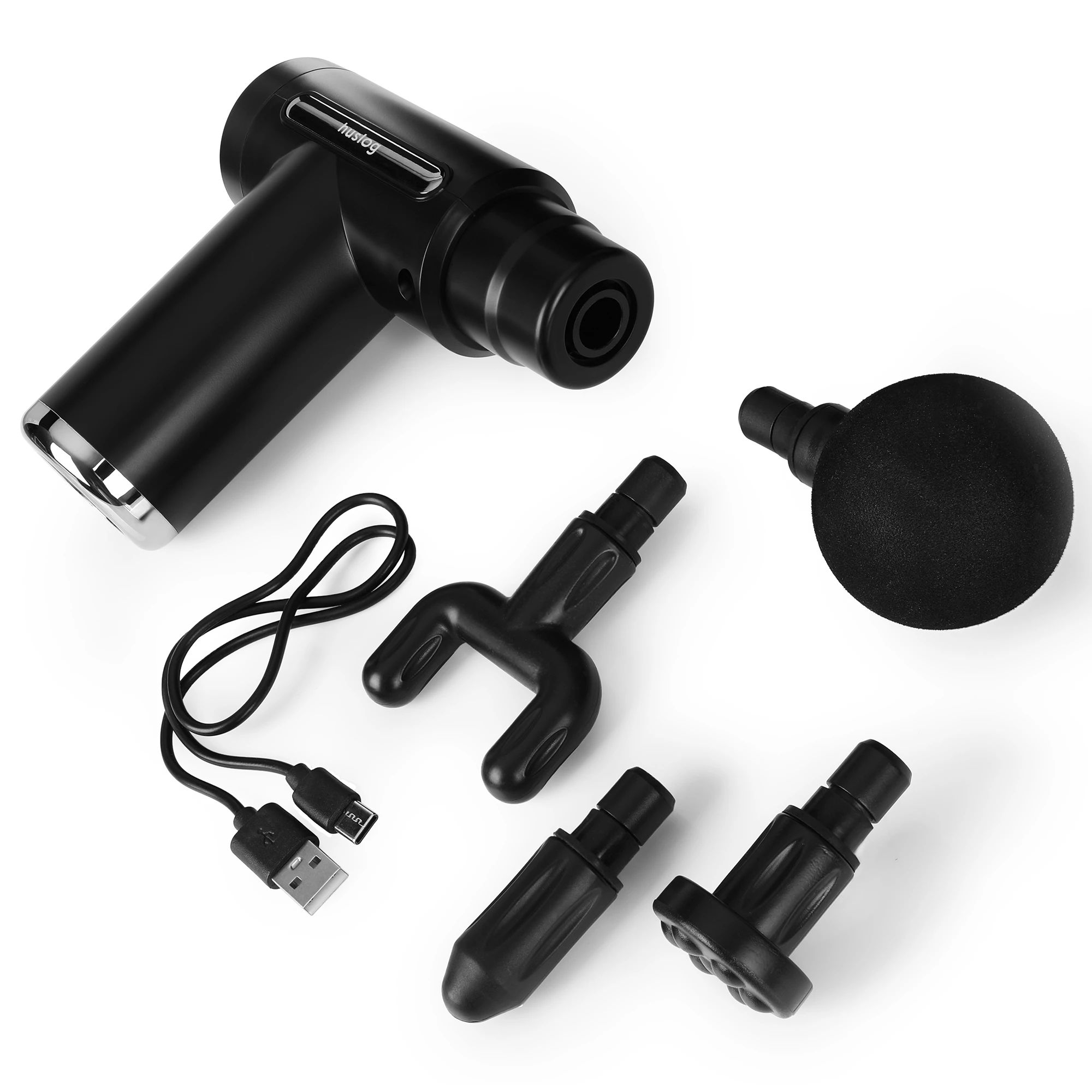 Masážní pistole Huslog černá OWN000067