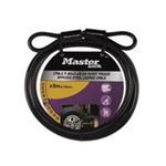 Master Lock Ohebné ocelové lanko 49EURD - 300cm x 1cm