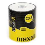 Maxell - CD-R 700MB 52x, 100ks v cake obale, Softpack 624037.02.CN