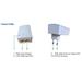 MaxLink PI15S aktivní gigabitový PoE injektor, 802.3af, 15W (48V, 0.32A) MAXPI15S