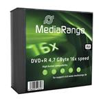 MEDIARANGE DVD+R 4,7GB 16x slimcase 5pck/bal MR419