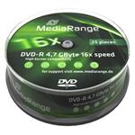 MEDIARANGE DVD-R 4,7GB 16x spindl 10pck/bal MR452
