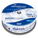 MEDIARANGE DVD-R 4,7GB 16x Waterguard Photo Inkjet Fullprintable spindl 25pck/bal MRPL612