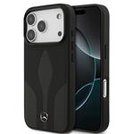 Mercedes Leather The Move MagSafe Zadný Kryt pre iPhone 17 Pro čierny 57983127855