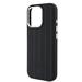Mercedes Liquid Silicon Stripes Pattern MagSafe Zadný Kryt pre iPhone 16 Pro čierny 57983126270