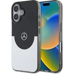 Mercedes PC/TPU Double Layer MagSafe Zadný Kryt pre iPhone 16 čierny 57983122403