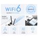 Mercusys MA80XE - PCIe adaptér s Wi-Fi 6 a Bluetooth 5.2 AX3000