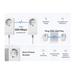 MERCUSYS MP300P KIT průchozí powerline set (AV600, 1x100Mb/sLAN)