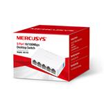 Mercusys MS105 5x10/100 mini desktop switch, plastic case